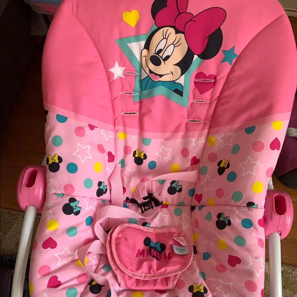 Mini mouse baby rocker